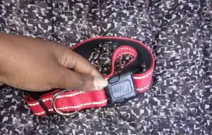 Flat Adjustable, Reflective Dog Collars