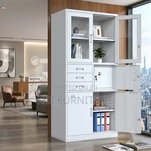 Office Cabinet; Executive Two Doors Steel Filing Office Cabinet
