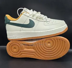 Airforce Ambush White/ Green Swoosh Size 38-45.