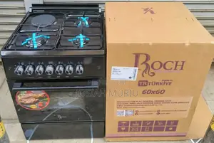 Turkey Roch Black 60×60 Standing 3+1 Cooker