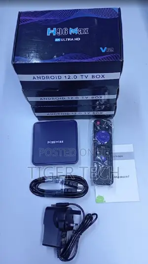Quality Rockchip Rk3318 H96 Max V12 Ram: 4gb/64gb Smart Set Tv Box