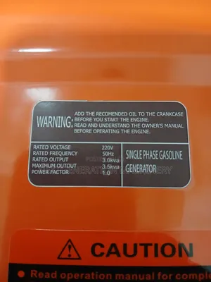 Cigma 3kw Generator