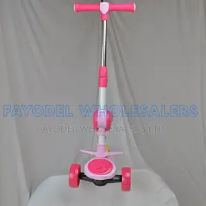 Kids Pink Scooter With Removable Seat