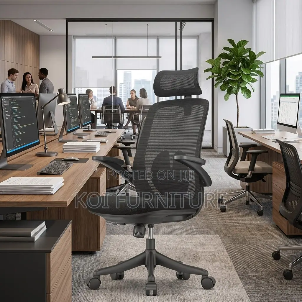 Office Chairs; Ergonomic Office Fabric Executive Chairs