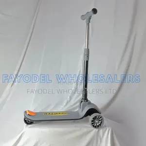 Premium 3-Wheel Kids Scooter – Grey