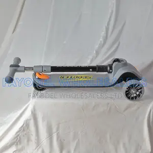 Grey Kids Balance Scooter With Led-Style Wheels