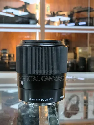 Sony Sigma Lens 30 Mm F 1.4