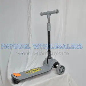 Grey 3-Wheel Balance Scooter for Kids