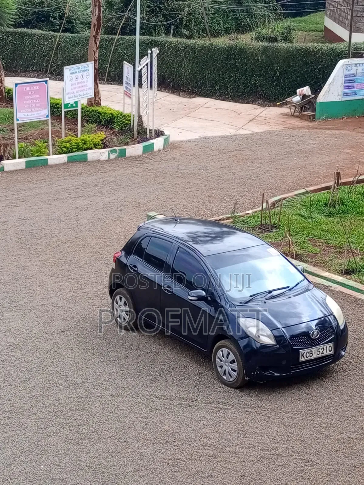 Toyota Vitz 2007 Black