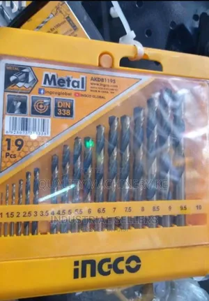 Reliable 19pcs Drill Bits Ingco