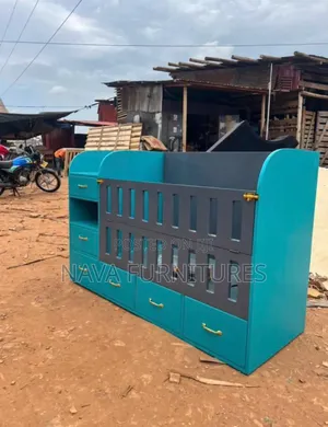 Children Bed With Side Drawers