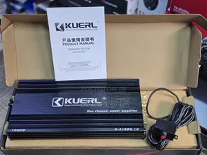 Kuerl High-Quality 3500watts Monoblock Amplifier With Bass Knob