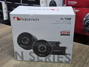 Nakamichi N-T20 420watts Quality Dome Tweeters- A Pair