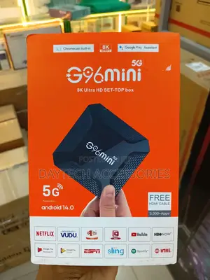 This Is a G96mini 5g Android Tv Box Designed for Streaming.