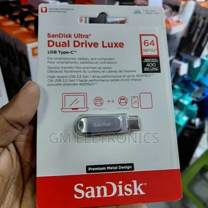 Sandisk Ultra Dual Drive Luxe Usb Type-CTM Flash Drive 64gb
.