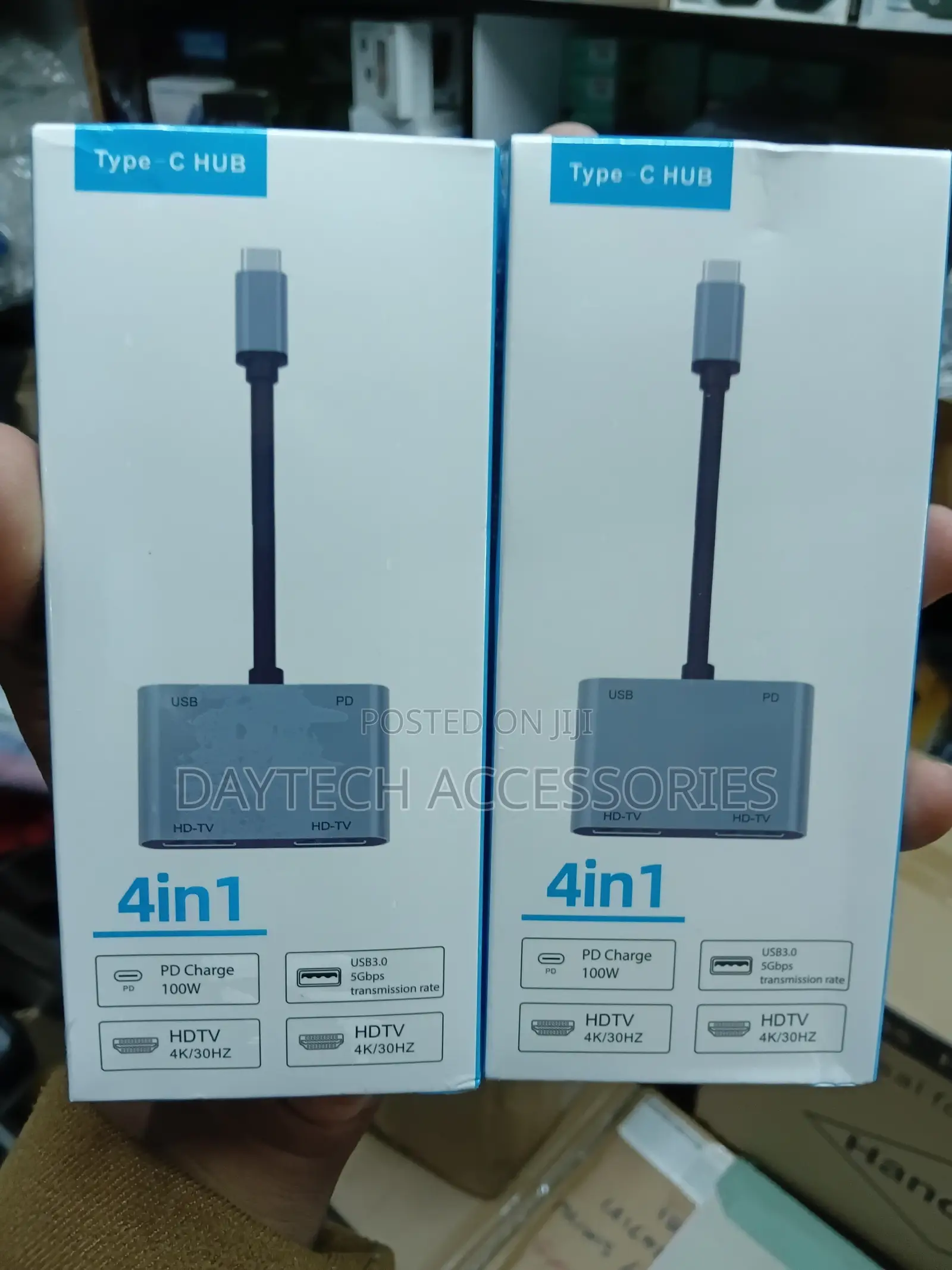 Usb C Type C 2 in 1 Usb C Hub to 2x Hdmi Multifunction Adapter