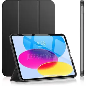 Book Cover Case for iPad 10th Generation 10.9" Black