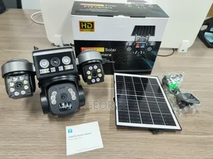 4g Tripple Lense Solar Cameras