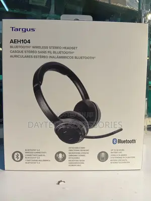 This Is a Targus Aeh104 Wireless Bluetooth Stereo Headset.