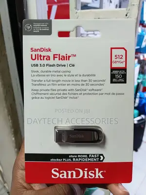 Sandisk Ultra Flair Usb 3.0 Flash Drive – 512gb