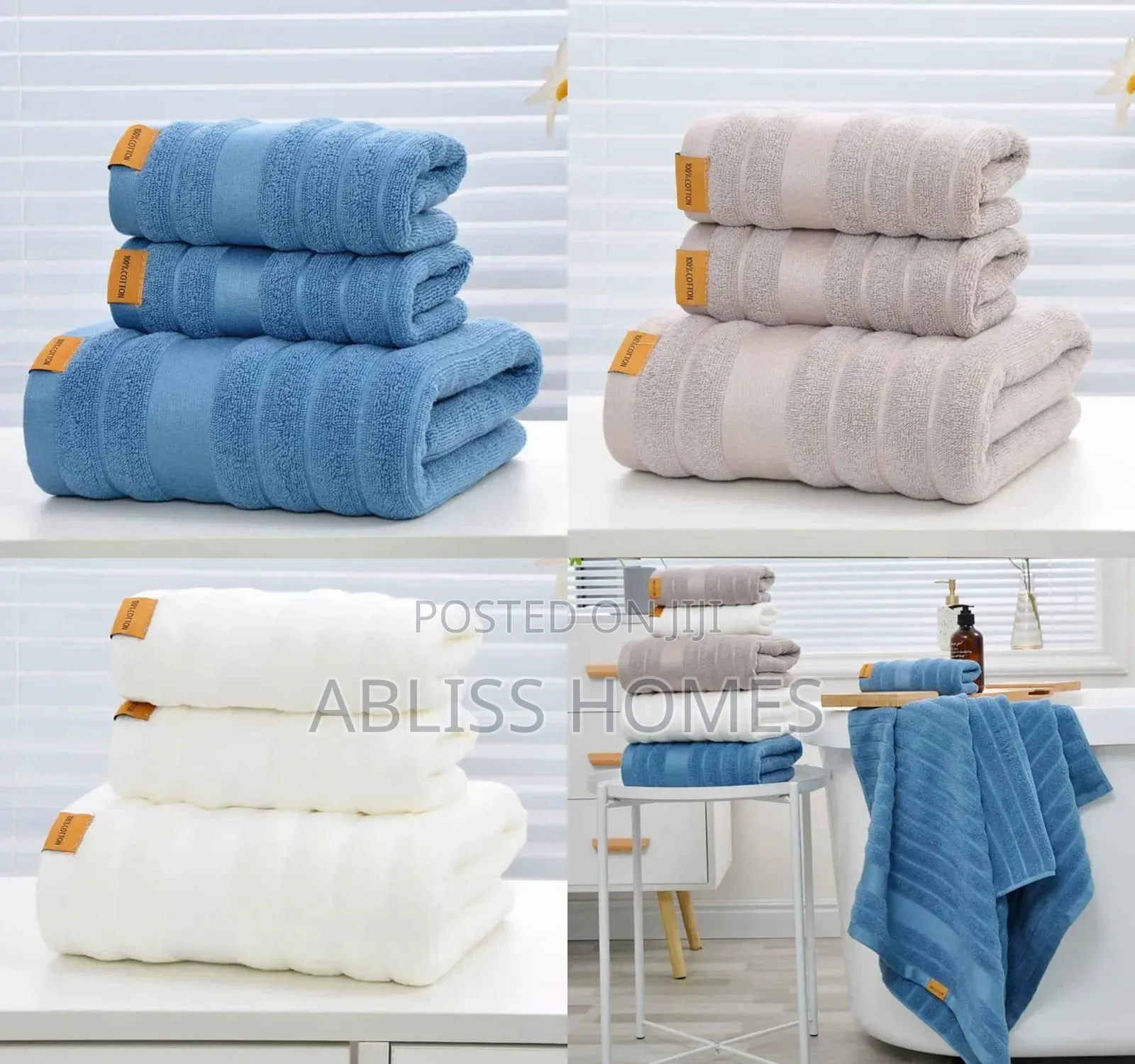 3 in 1 Quality Towel Set