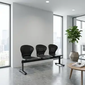 Waiting Bench; 3 Seater Plastic Office Waiting Bench