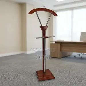 Coat Hanger; Executive Wooden Office Coat Hanger