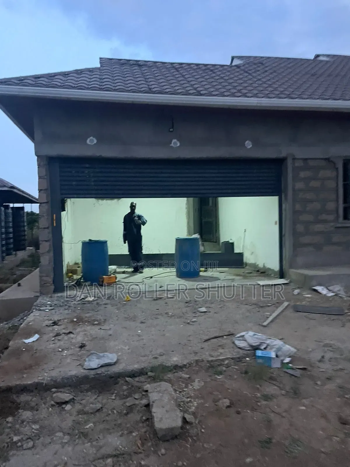 Automated Shop Front Security Shutters Description