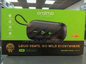 Oraimo Spacebox Active 25w Powerful Sound Wireless Bluetooth Speaker.