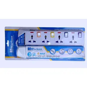 Marken 4-Way Socket Power Extension Cable