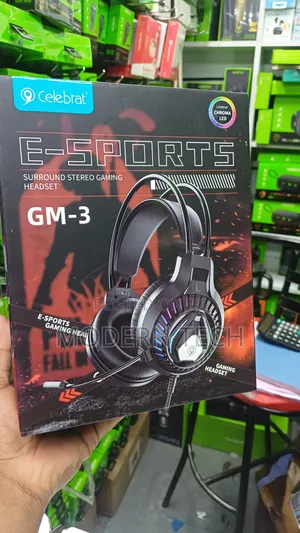 Celebrat Gm-3 Gaming Headphones With Microphone