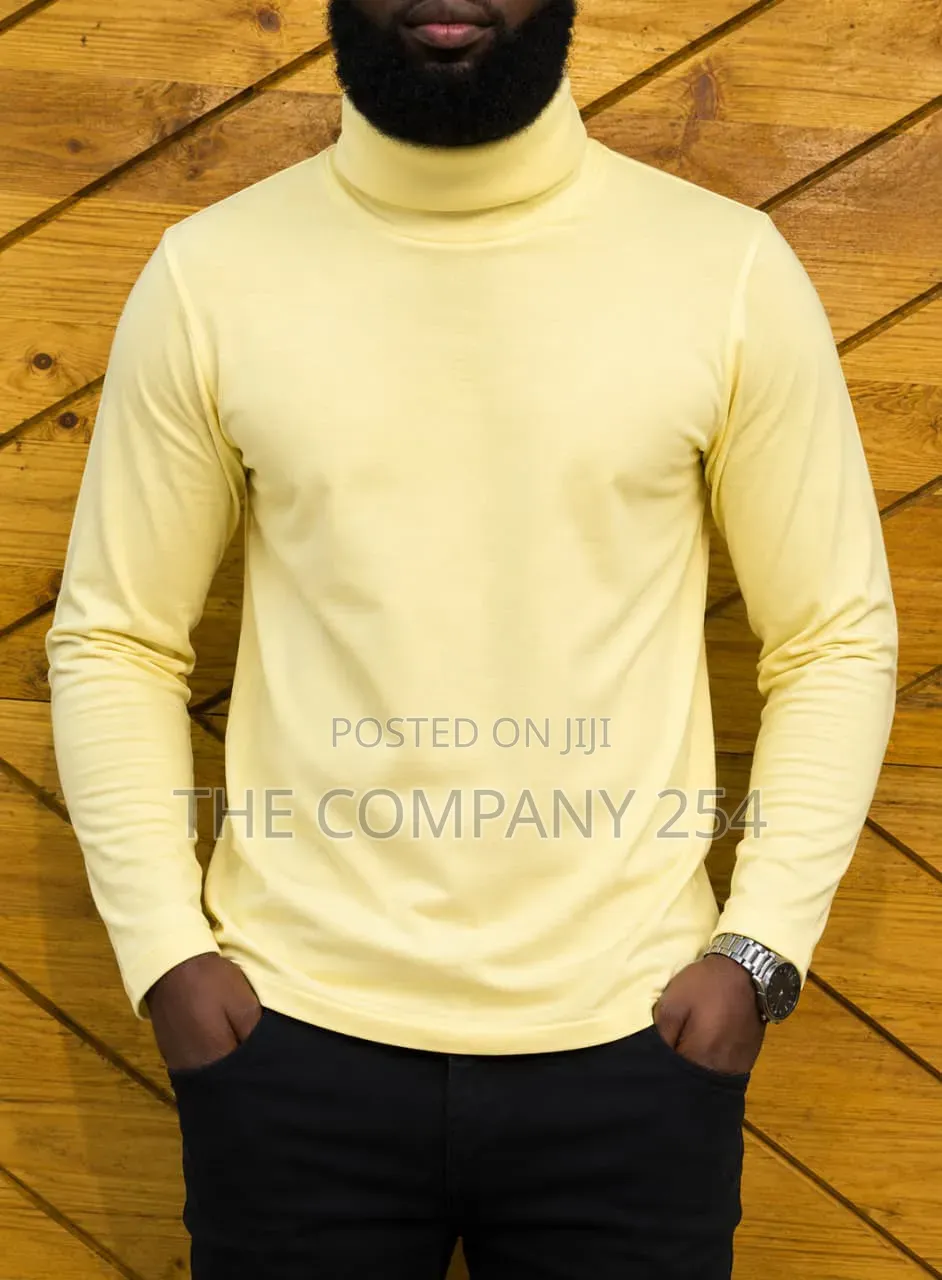 Quality Casual Plain Designer Unisex Official Pull Necks Available