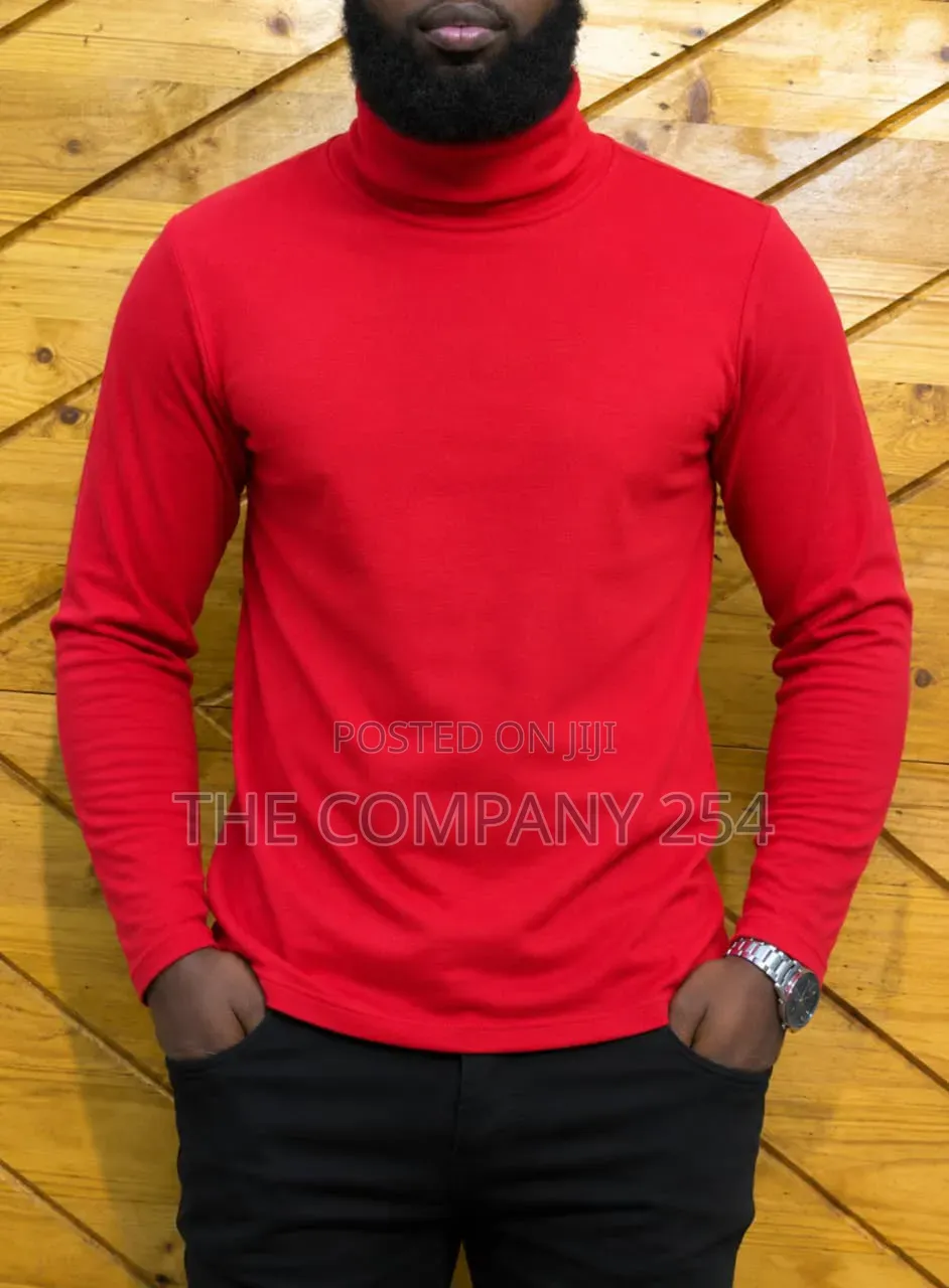 Quality Casual Plain Designer Unisex Official Pull Necks Available