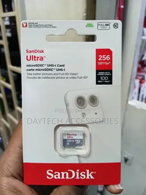 Sandisk 256gb Micro SDXC Ultra Memory Card Class 10 Uhs-1.