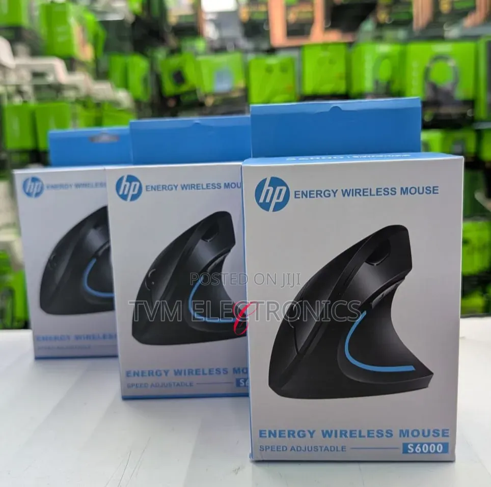 Hp S6000 Ergonomic Vertical Mouse