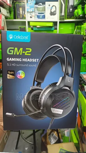 Celebrat Gm-2 Usb + 3.5mm Wired Gaming Headset With Mic