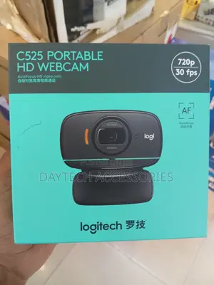 Logitech C525 Hd Webcam Usb Portable 360