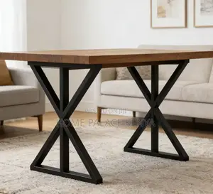 Home Table: Steel Frame Durable Multipurpose Table