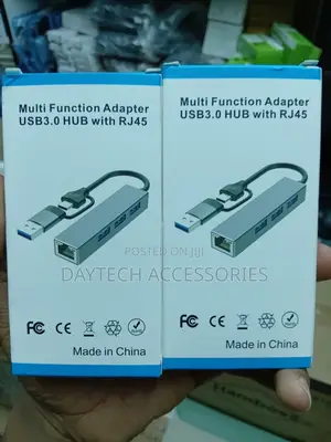 Usb Usb-C to Rj45 Lan Hub Adapter.