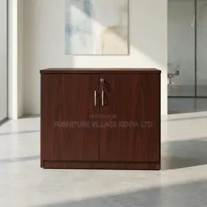 Modern Office 2-Door Credenza Cabinet
