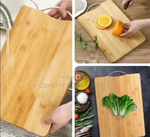 *Double Sided Bamboo Wooden Chopping Board*