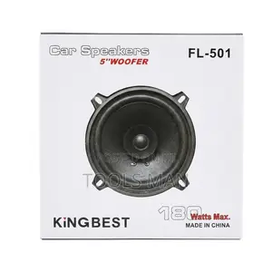 Kingbest Fl-501 5" Car Speaker 180w Max Audio Woofer Replacement