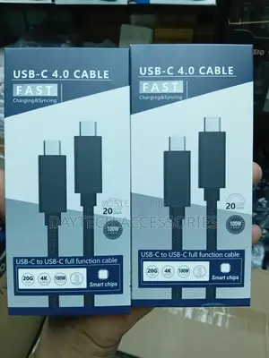 Usb-c To Usb-c 100w 20gbps Cable With Video Output