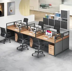 Executive 6-Way Office Workstation
