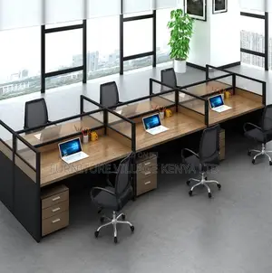 Executive 6-Way Office Workstation