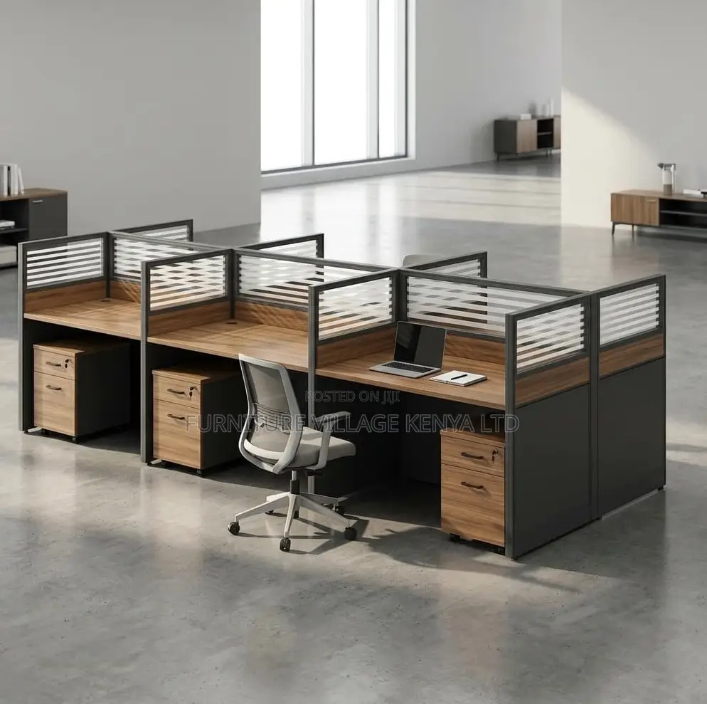 Executive 6-Way Office Workstation