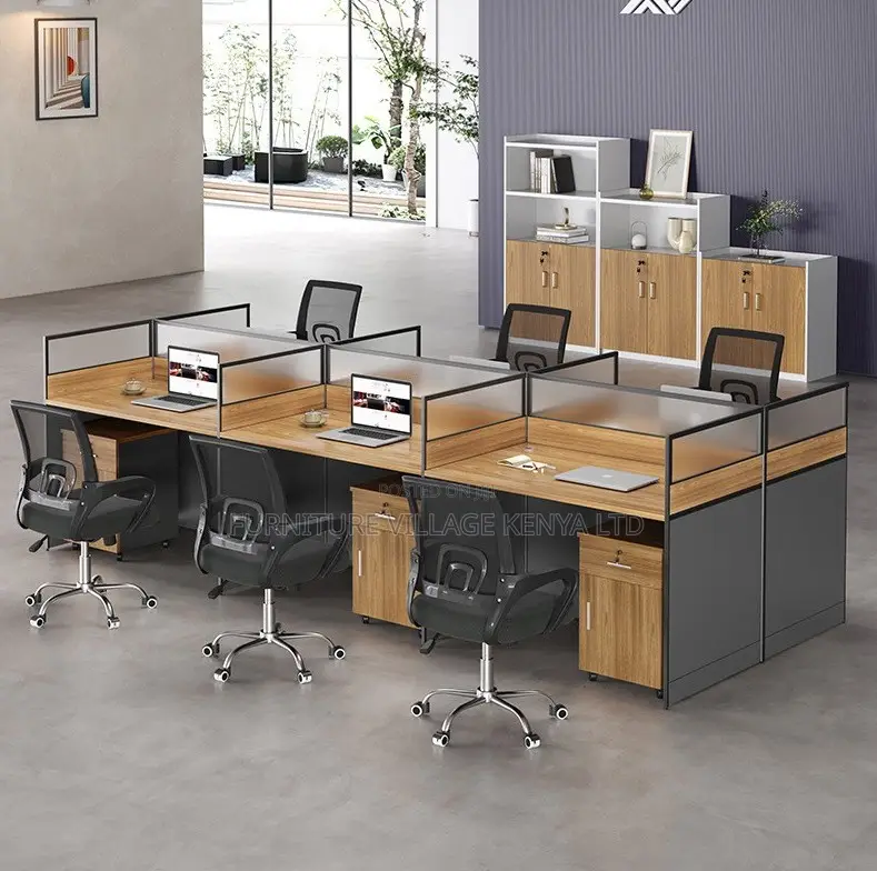 Executive 6-Way Office Workstation