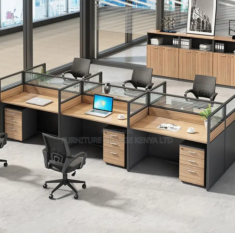 Executive 6-Way Office Workstation