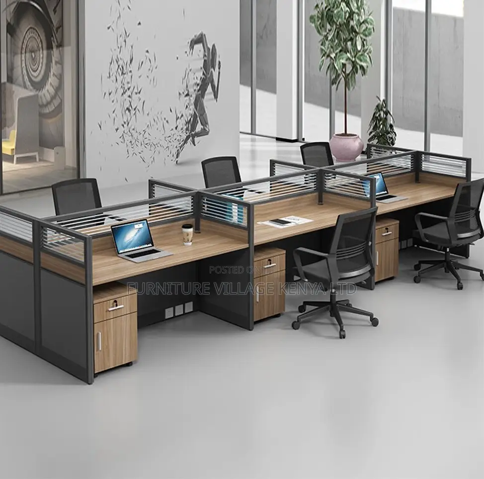 Executive 6-Way Office Workstation