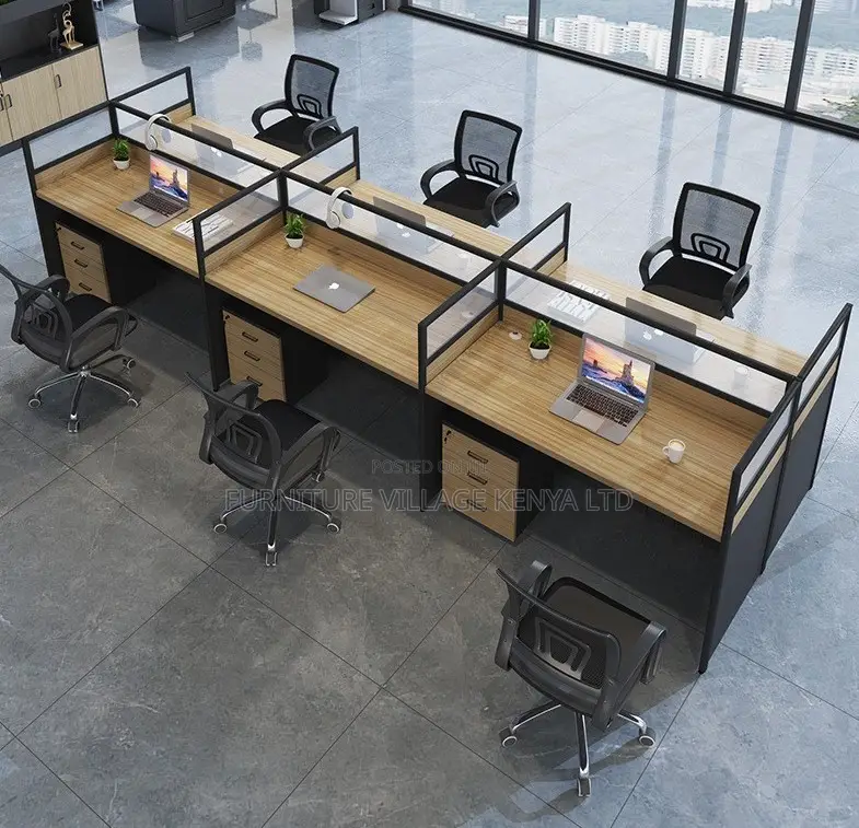 Executive 6-Way Office Workstation